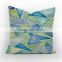 New blue series cushion design floor pillow cover decorative pillow cases