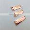 customized rose gold plating label rose gold electroplating processing label manufacturing process