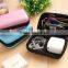 High quality travel portable data line mini EVA storage bag/earphone storage bag/coin organizer