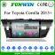 Funwin Android 4.4.2 Car Multimedia System Double Din Car Dvd Player For Toyota Corolla Verso With radio CD Player