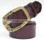 unisex genuine leather belt with men belt leather