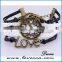 Multilayer Braided Bracelets Antique Gold Faith Hope Believe Charm Bracelet