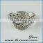 2015 new arrival !!! Sterling Stacking Ring ,Micropave zircon ring , new style silver solitaire ring