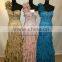 Elegant One-shoulder Beaded Larying Chiffon Long Latest Design Formal Evening Gowns