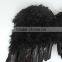 Black feather angel wings for halloween decoration