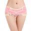 Ladies Cute Hot Sale Double Bowknot Design Lace Underwear