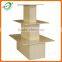 High End Wood Grain Melamine MDF 3 Tiers Tables