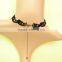 The female pop Fashion Lace Choker Necklace Ruby clavicle chain false collar jewelry wholesale