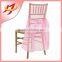 Hot design fancy style ruffled chiavari chair covers for weddings