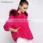 shenzhen OEM light pink women short mink fur coat for wholesale