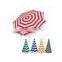 Striped Outdoor Umbrella for Beach