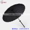 24k katana handle umbrella straight auto open umbrella with sword handle manufacture by china parasol factory