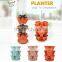Plastic Stackable terracotta flower pot