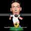 Fashionable football stars bobble head statue for collectibles