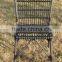 Outdoor PE rattan dining chair