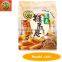HFC 5717 crispy sweet cereal rice roll, grain snack, buckwheat and yolk flavor
