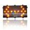 1800*900mm aluminum LED arrow board traffic safety products