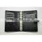 Textbook covers with 6 ring binder and embossed logo
