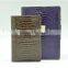fashion leather notebook holder organizer book