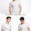 Youth round collar contracted loose cotton pure color half sleeve shirt