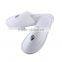 Disposable EVA sole hotel bathroom slippers with embroidery hotel logo