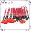 24pcs brand name makeup kit custom makeup brush set wholesale