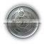 Food Grade Ring Pull Can Lids 206# 58mm Aluminum Easy Open End