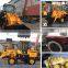China TOP Wheel Loader 1.0T Mini Front End Loader With CHANGCHAI L28 and LED Light