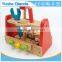Take-Along Tool Kit Wooden Construction Toy (24 pcs)wooden toolbox play set