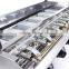Gas Fuel Smockless and environmental 6 head stainless steel Barbecue Machine