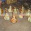 Pakistan Best Price KITCHEN AND DINING DECORATION ONYX PEAR WITH BRASS LEAF HANDICRAFTS