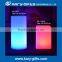 Fireproof Rechargeable Restaurant LED Small Pillar Light
