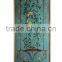 A Pair of Antique Blue Hanging Picture, Noble Hand Painted Wooden Decorative Wall Picture, Classical Drawing Hanging Wall Art