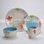 16pcs Dinnerware Set, Stoneware with Handpainting