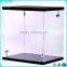 6 Tiers Acrylic Display Case, 24 slot Clear Car Model Display Holder, Wall mounted Lucite Display Box