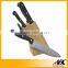 Classic 6pcs Kitchen Chef Knife Pine Wood Block