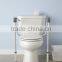 Adjustable Metal White Stand Alone Toilet Safety Rails