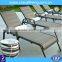 Modern single swimming pool outdoor furniture garden lounger sets