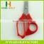 Factory price HB-S7112 red handle stainles steel tailor scissors