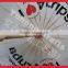 2014 hot sale white silk umbrella in stock