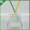 engraved triangle yurt glass bottle for 80ml reed diffuser oil