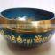 High Quality Colored Tibetan Handmade Meditation Singing Bowl