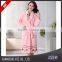 100% cotton coral velvet bathrobe