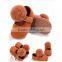 2017 new design cotton prewalker hook and loop many colors kids shoes girl