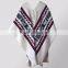 2016 geometric pattern light soft warm stylish wool new unisex poncho