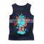 Fashion Design Custom Embroidery Wholesale Cheap 100 Cotton Kids Tank Top