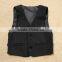 2017 latest design factory price 5piece black color polyester boy suit