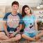 2015 hot sale lovely couple pajamas