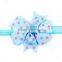 Baby Girl Dot Bows Headband Toddlers Hair Band Accessories