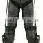 MENS CE ARMOURED QUALITY BLACK LEATHER MOTORBIKE PANT / MOTORCYCLE TROUSERS